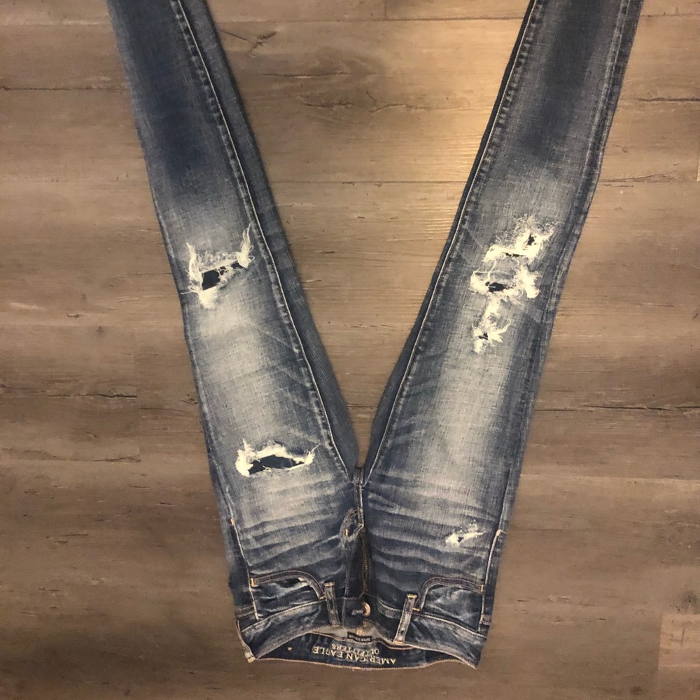 american eagle jeans // size: 0 short